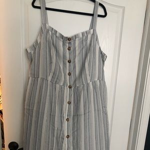 NWT cute LOFT stripe dress.